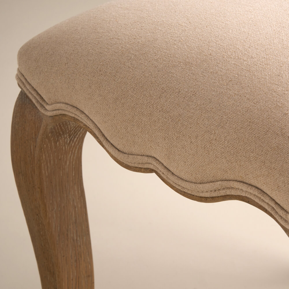 Sienna Beau Stool, Weathered Oak / Natural